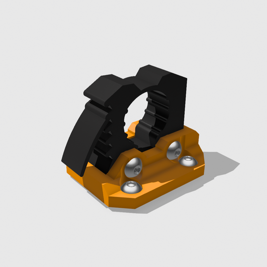 2"x2" QuickFist Adapter Bracket For Easy Mounting to a Variety of Accessories with Optional Riser