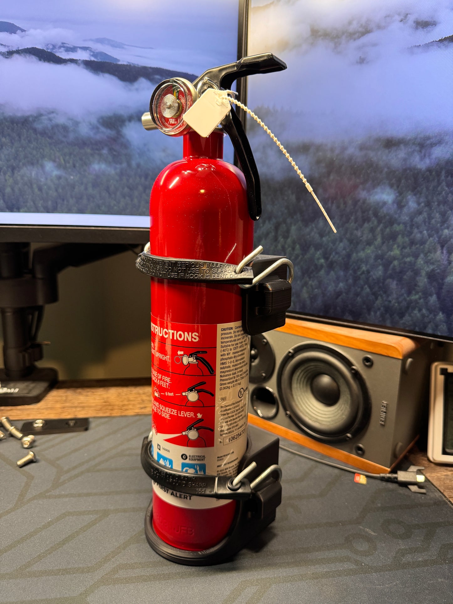 3" Fire Extinguisher Mount - Molle Compatible