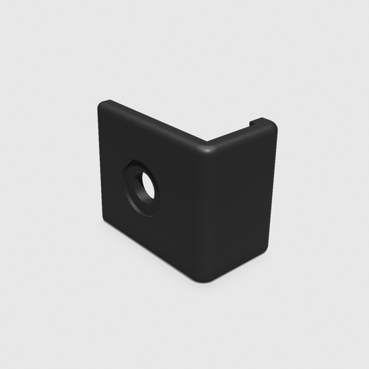 1530 Series Extrusion Cable Cover - Half Cover (1 Track)