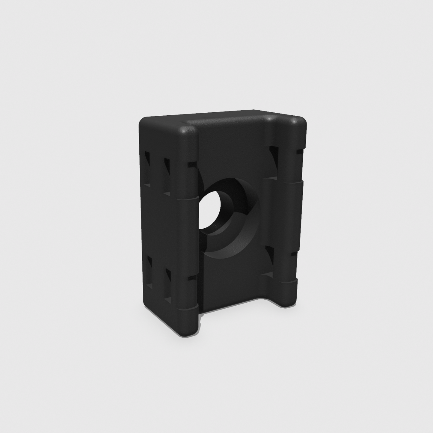 Universal T-Channel/C-Channel Zip Tie Mount - Single Standard Bracket